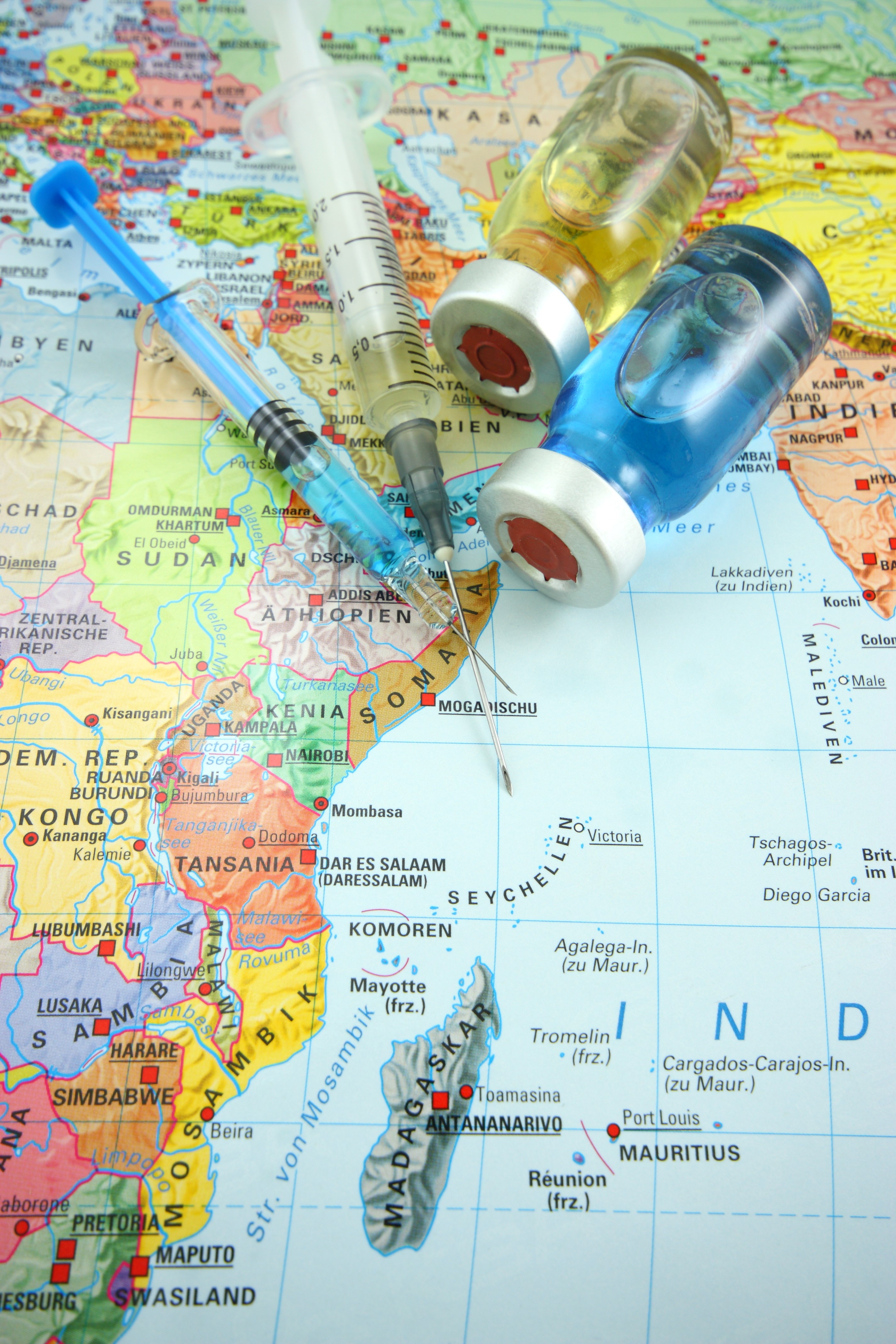 vaccines needed for travel to east africa